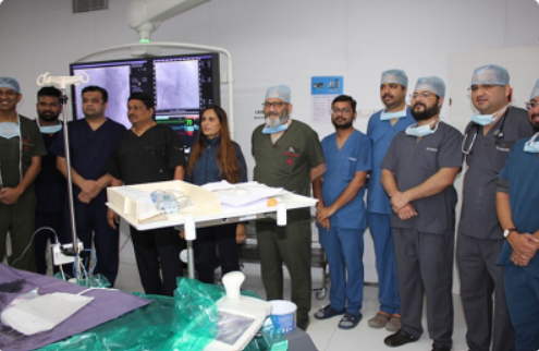 First time in Vadodara, we completed Vadodaras very first Renal Denervation procedure.